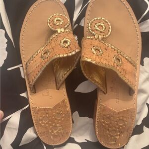 Women's Tan Jack Rogers sandals